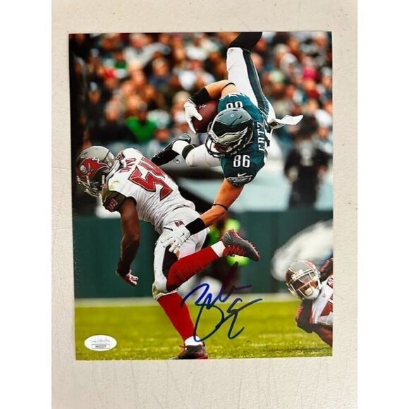Zach Ertz signed autographed Philadelphia Eagles 8x10 Photo JSA - Picture 1 of 3